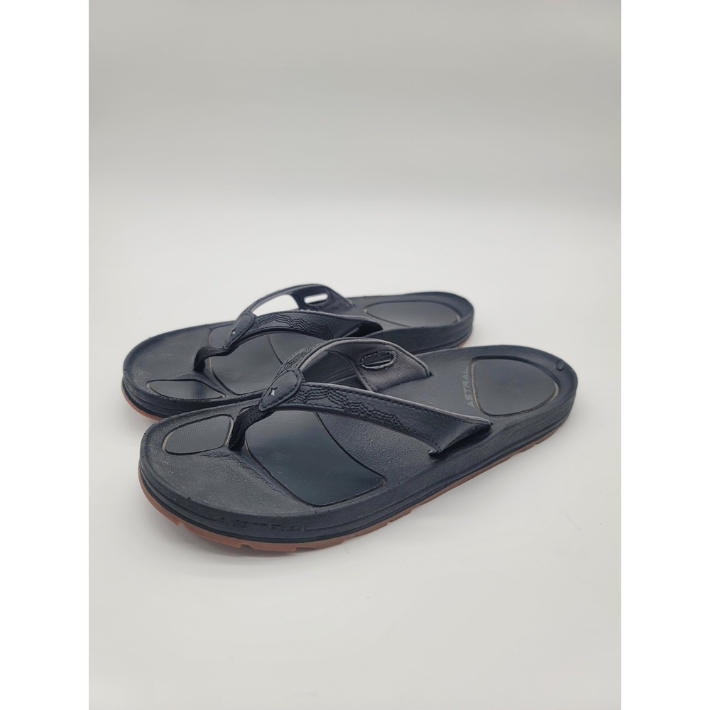 Astral Rosa Flip Flop Sandals Womens Size 7 Black Outdoor Water Hiking Thong - Picture 2 of 8